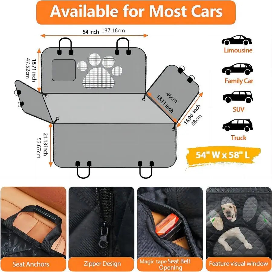 Pawsitive Dog Car Hammock™